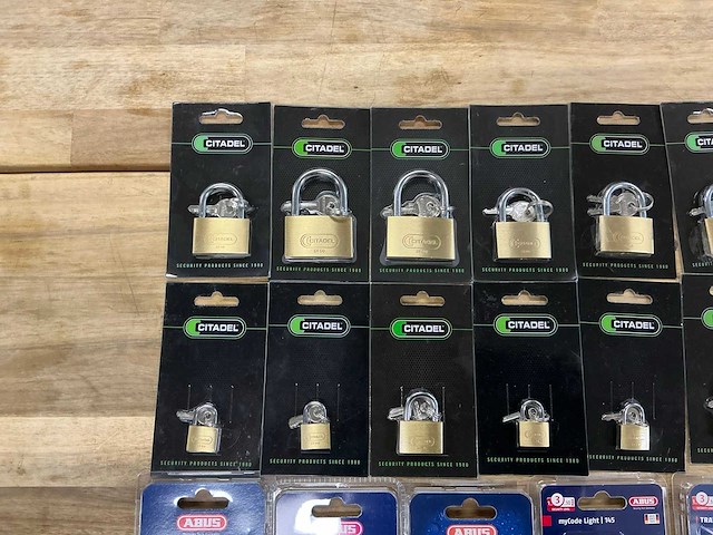 Partij abus&citadel hangsloten (20x) - afbeelding 5 van  5