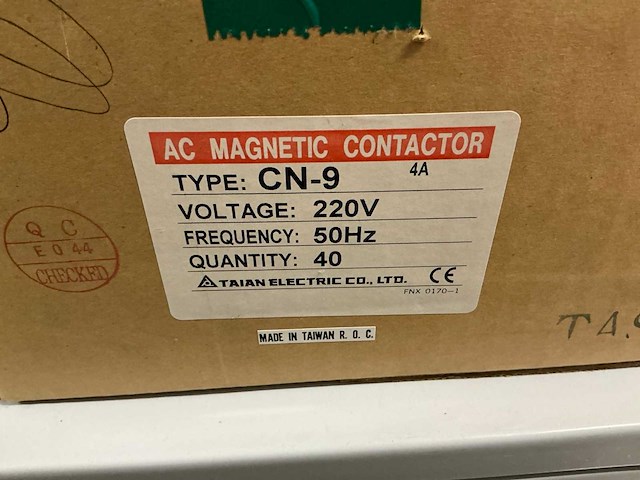Partij ac magnetic contactors cn-9 (87x) - afbeelding 4 van  4