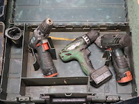 Partij (accu) boormachines & schuurmachine, diverse merken o.a. bosch & black+decker - afbeelding 6 van  12