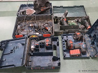 Partij (accu) boormachines & schuurmachine, diverse merken o.a. bosch & black+decker - afbeelding 1 van  12
