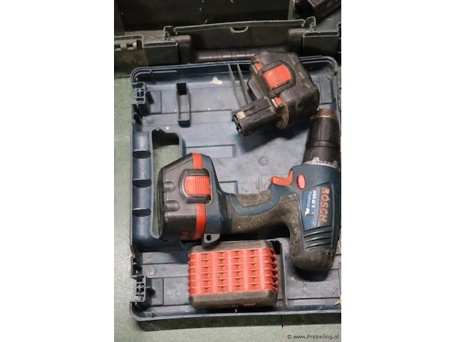 Partij (accu) boormachines & schuurmachine, diverse merken o.a. bosch & black+decker - afbeelding 5 van  12