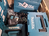 Partij acculader en koffers, o.a makita, metabo - afbeelding 8 van  9