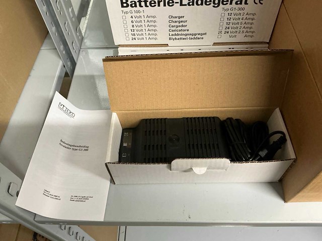 Partij acculaders g1-300 (144x) - afbeelding 1 van  5