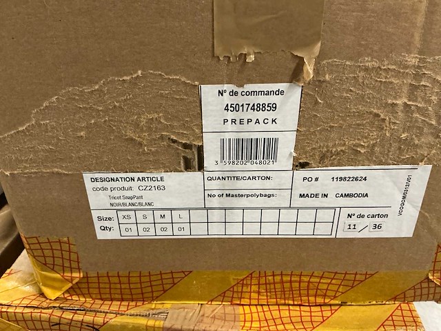 Partij adidas cz2163 tricot snappants (115x) - afbeelding 5 van  5