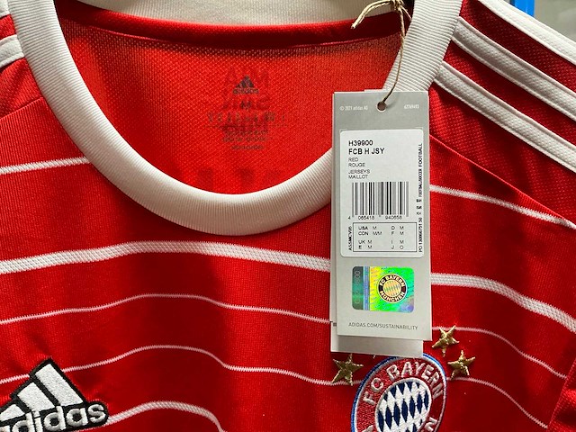 Partij adidas fc bayern munchen wedstrijdshirts (18x) - afbeelding 3 van  4