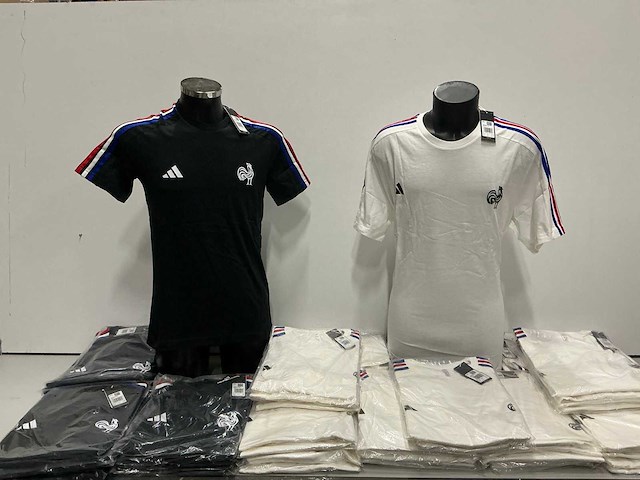 Partij adidas ffr fanw tee white&black (61x) - afbeelding 1 van  12