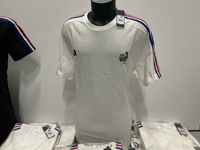 Partij adidas ffr fanw tee white&black (61x) - afbeelding 6 van  12