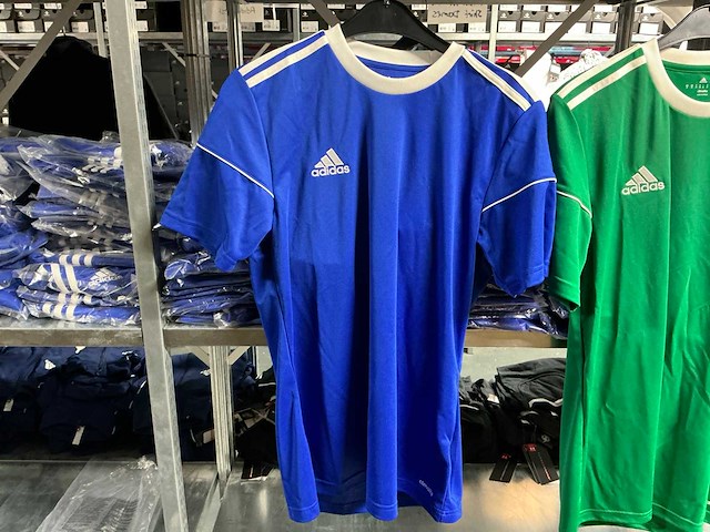 Partij adidas heren t-shirts groen&blauw (127x) - afbeelding 4 van  11