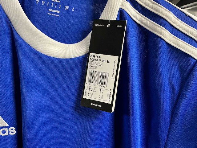 Partij adidas heren t-shirts groen&blauw (127x) - afbeelding 7 van  11