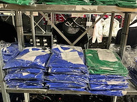 Partij adidas heren t-shirts groen&blauw (127x) - afbeelding 10 van  11