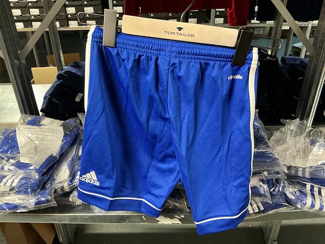Partij adidas kids shorts blauw (32x) - afbeelding 1 van  8