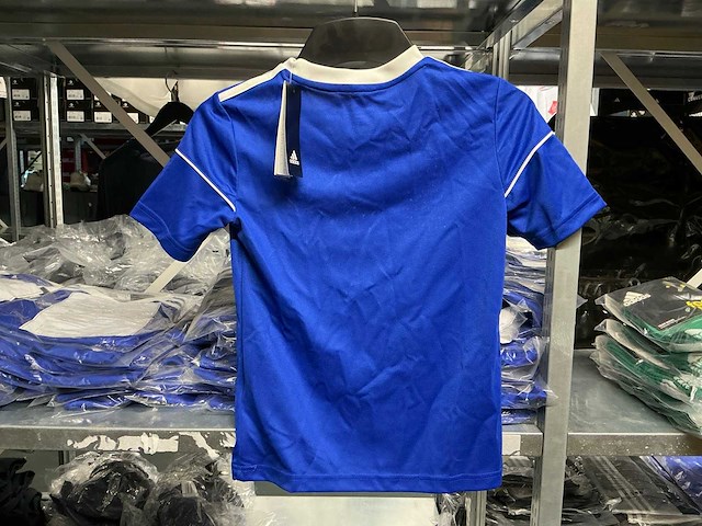 Partij adidas kids t-shirts blauw (48x) - afbeelding 1 van  7