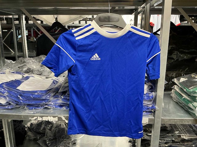 Partij adidas kids t-shirts blauw (48x) - afbeelding 1 van  9