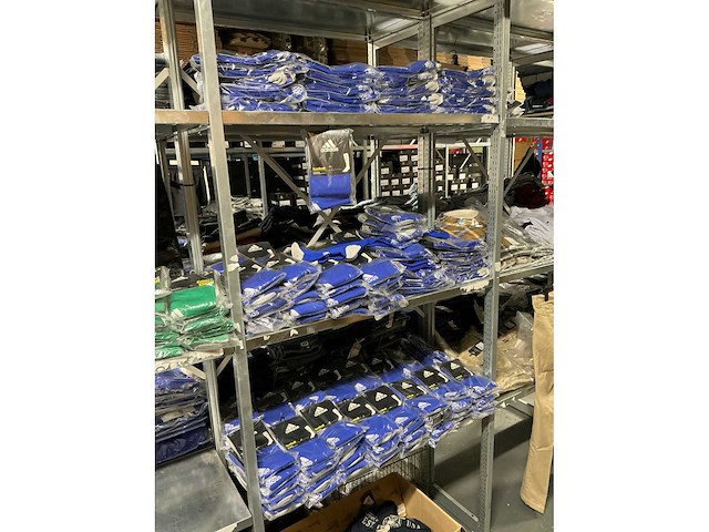 Partij adidas voetbal sokken blauw (211x) - afbeelding 2 van  7