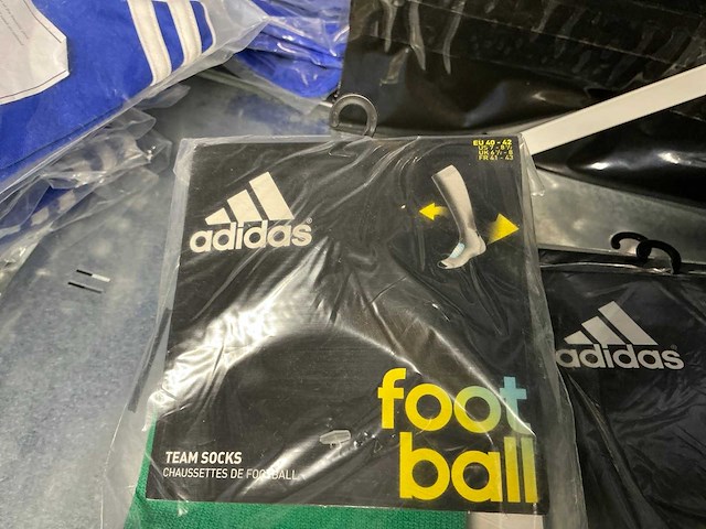 Partij adidas voetbal sokken groen (36x) - afbeelding 3 van  6