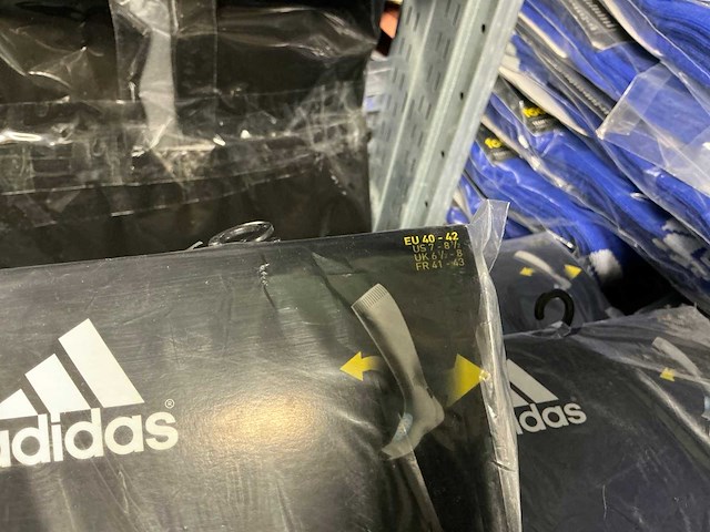 Partij adidas voetbal sokken groen (36x) - afbeelding 6 van  6