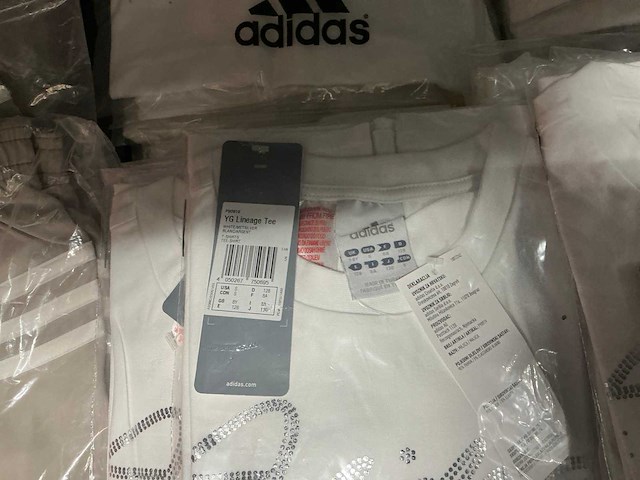 Partij adidas yg lineage tee white (102x) - afbeelding 5 van  8