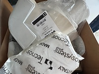 Partij afdekkappen en 3x doos flexibele buis o.a.: tecnosistemi - afbeelding 3 van  12