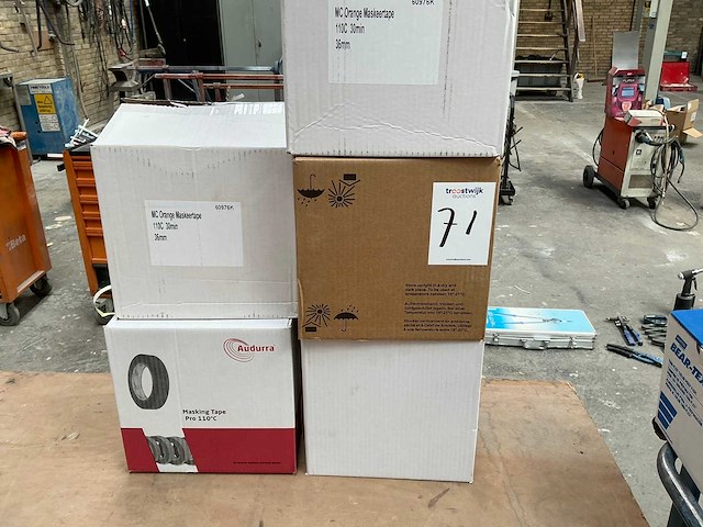 Partij afplaktape - afbeelding 1 van  4