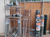 Partij afrastering en rekken o.a. derickx - afbeelding 1 van  19