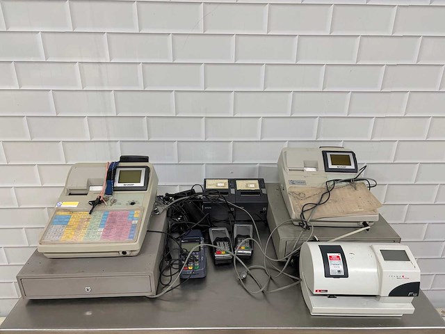 Partij afrekensysteem, pinautomaat, printers toebehoren - afbeelding 1 van  6