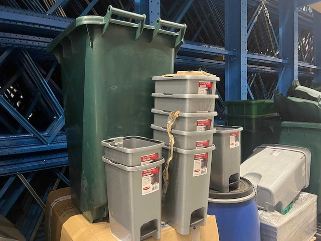 Partij afvalbakken / prullenbakken ca 38 stuks - afbeelding 11 van  17