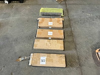 Partij afwerkmessen voor cementvlinder - afbeelding 1 van  3