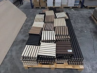 Partij akoestische panelen diverse kleuren