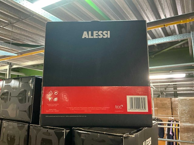 Partij alessi mami rode wijnglazen 2/per verpakking (25x) - afbeelding 2 van  3