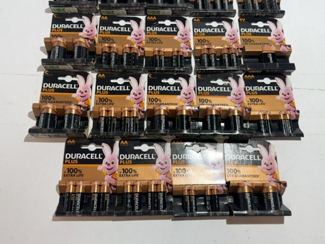 Partij alkaline batterijen, duracell - afbeelding 3 van  3