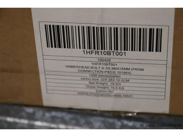 Partij allimex bouten en moeren - afbeelding 8 van  8