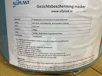 Partij allplast gezichtsbeschermings masker - afbeelding 4 van  5