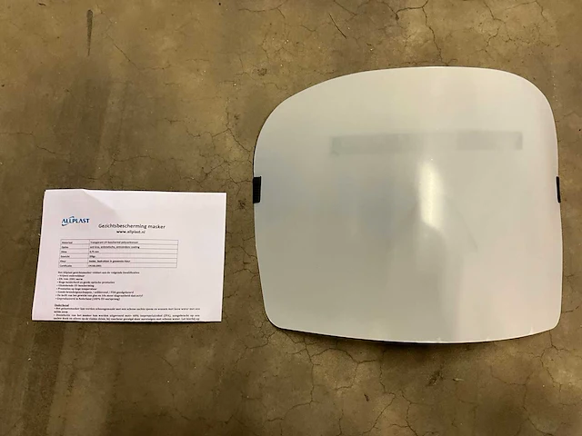 Partij allplast gezichtsbeschermings masker - afbeelding 1 van  6