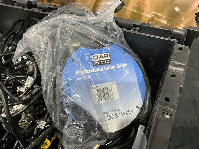 Partij allteq / dap audio xlr male to xlr female kabels - afbeelding 4 van  4