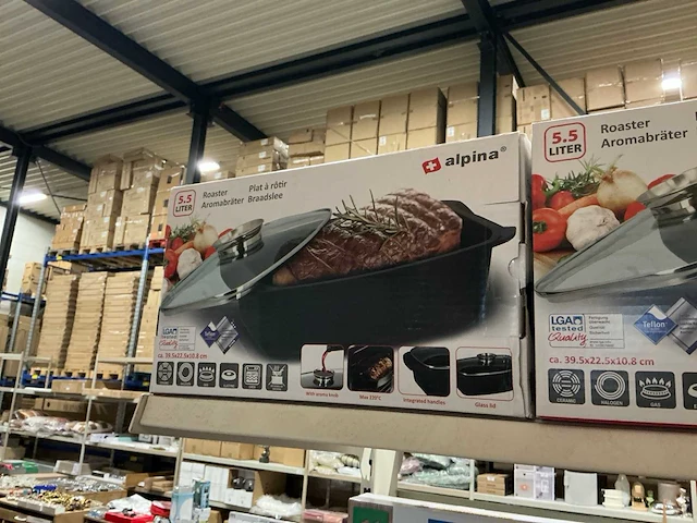 Partij alpina braadslee 5.5l (15x) - afbeelding 5 van  5