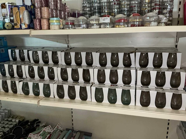 Partij alpina gekleurde drinkglazen 3/set (77 sets) - afbeelding 1 van  6
