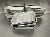 Partij aluminium bakken - afbeelding 1 van  3