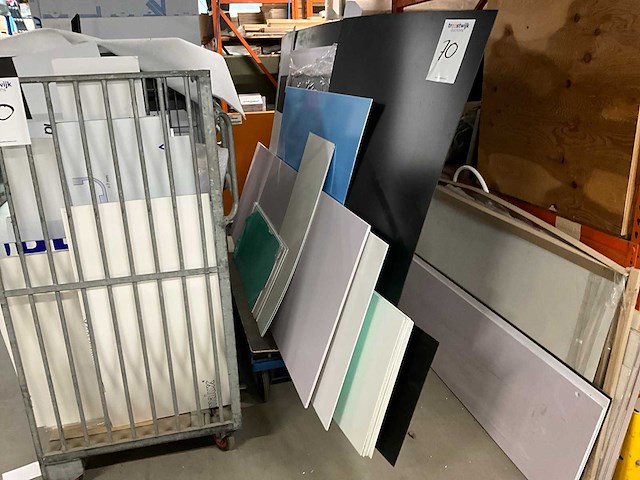 Partij aluminium composiet platen - afbeelding 2 van  10