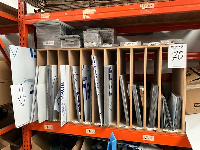 Partij aluminium composiet platen - afbeelding 1 van  10