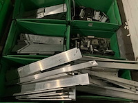 Partij aluminium hoekstukken en profielen - afbeelding 8 van  8