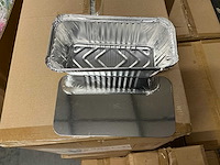 Partij aluminium loaf pans & container cardboard lid (12000x) - afbeelding 2 van  6