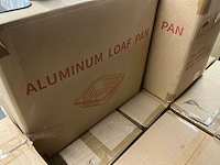 Partij aluminium loaf pans & container cardboard lid (12000x) - afbeelding 4 van  6