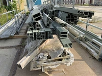 Partij aluminium profielen in bok (3x) - afbeelding 8 van  17