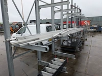 Partij aluminium profielen / montagerails