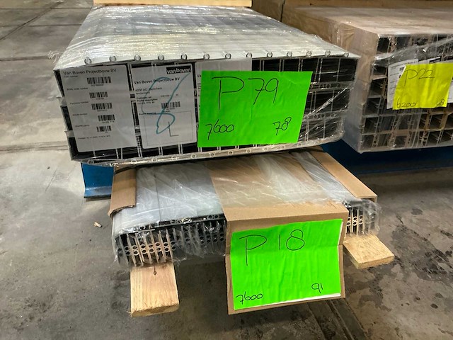 Partij aluminium profielen - afbeelding 4 van  22