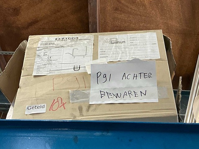 Partij aluminium profielen - afbeelding 12 van  22