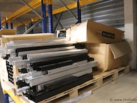 Partij aluminium profielen/montagerails - afbeelding 1 van  5