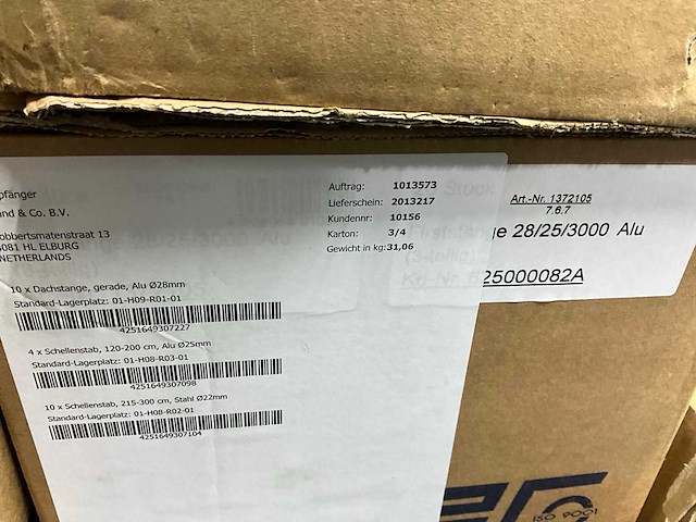Partij aluminium & stalen frameversterkingen - afbeelding 8 van  8