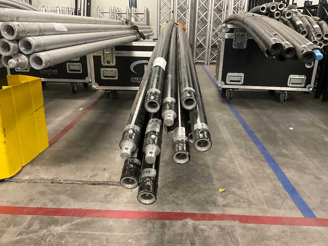 Partij aluminium truss buizen - afbeelding 2 van  4