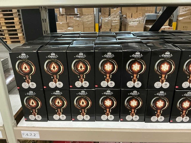 Partij anna’s collection led lampen sneeuwvlok&ster&kerstboom filament (151x) - afbeelding 3 van  6